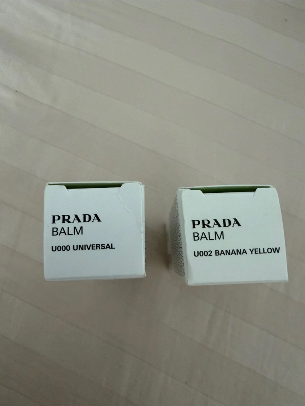 Prada Lip Balm- Universal/banana yellow